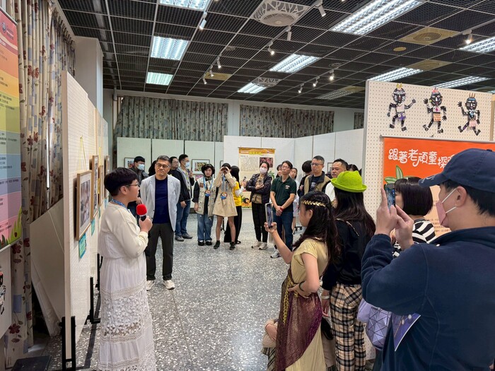 114學年度《游於藝》—〈跟著老頑童探險去！劉其偉藝術特展〉盛大開幕(另開新視窗/jpg檔)圖片